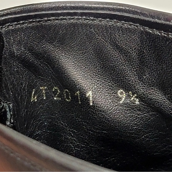 Prada Mens 9.5 Black Napa Leather Ankle Boots Side Zip 4T2011 Authenticated - Picture 6 of 14